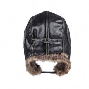 Chapeau Ushanka Trapper chaud de style russe, respirant, imperméable, coupe-vent, personnalisable, pour l'hiver, le ski, les sports, la pêche, avec cache-oreilles réglable - Product Image 6