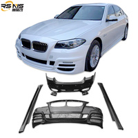 Kit carrosserie complet de style WLAD pour BMW Série 5 F10 F18, ensemble complet de mise à niveau, pare-chocs avant et arrière, jupes latérales avec calandre, pièces automobiles