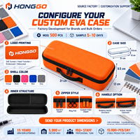 Étui de protection imperméable pour boucleur à cheveux en EVA, fermeture éclair, portable, pour voyage, 2-3 compartiments - OEM/ODM personnalisé