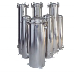 ถังกรองน้ำสแตนเลสถังกรอง SS สำหรับระบบกรองน้ำบริสุทธิ์ - Product Image 1