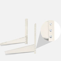Support mural extérieur robuste pour mini-split AC1524, directement de l'usine, pour condenseur de pompe à chaleur 18000-27000 BTU, charge maximale 331 lbs
