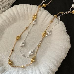 สร้อยคอจี้ทรงสี่เหลี่ยมประดับเพชรเต็มเม็ด ดีไซน์เรียบง่าย ทำจากเงินแท้ S925 ประดับด้วยลูกปัดเรืองแสง  เครื่องประดับแฟชั่น  จี้ทรงสี่เหลี่ยมสุดน่ารัก - Product Image 1