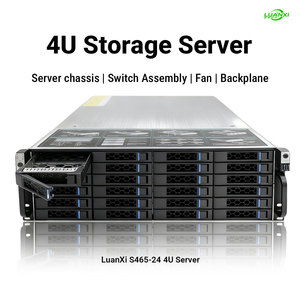 4U Rack-Montierter NAS-Speicherserver 24-Bay-Gehäuse-Hot-Swap HDD/SSD-Unterstützung NVME für Big Data & Sicherheitsüberwachung - Product Image 1