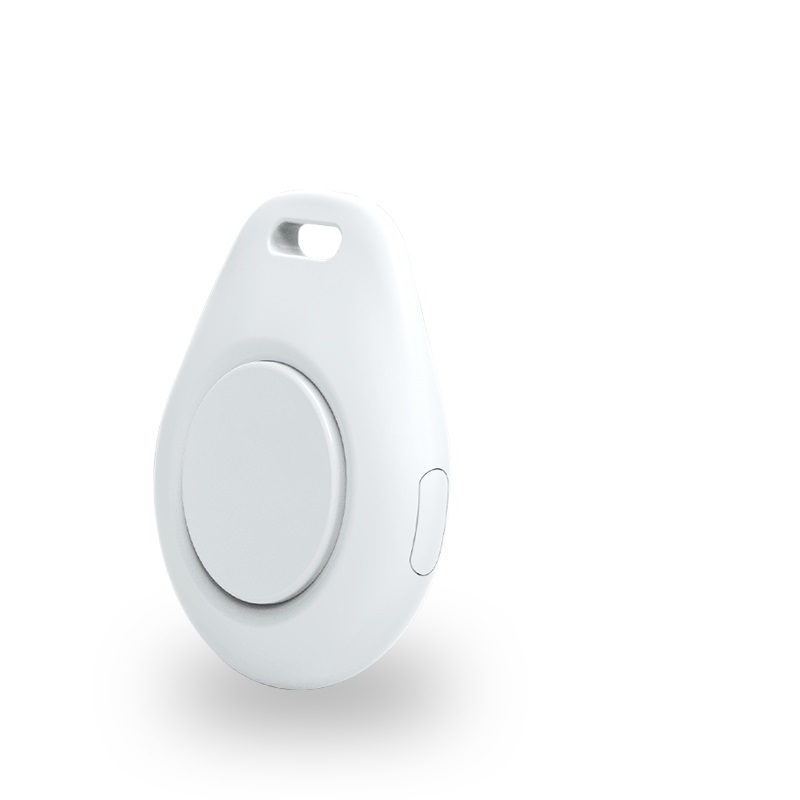 Mini étiquette goutte d'eau blanche