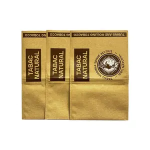 सस्ते अनुकूलित मुद्रित पन्नी तम्बाकू के पत्ते जिपर बैग 50g जीवी तम्बाकू रोलिंग अप धूम्रपान पाउच