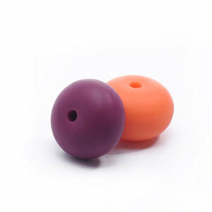 12MM सिलिकॉन मसूर मोती BPA मुक्त खाद्य ग्रेड अबैकस मोती शांत श्रृंखला बनाने के लिए बच्चे को पेश आने वाली <span class=keywords><strong>Teether</strong></span> खिलौने - Product Image 5