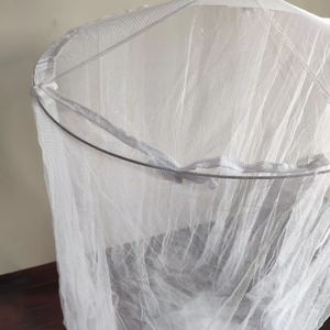 Cobertura completa de la cúpula colgante, mosquitera de poliéster, tienda de campaña, mosquitera de cama doble, carpa plegable para cuna de bebé, mosquitera en Yiwu - Product Image 4