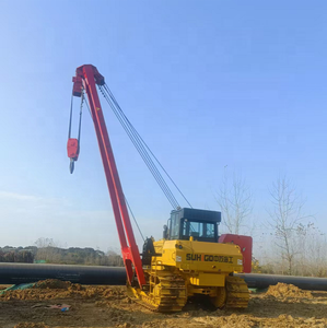 Suhigo HGY90 Heavy Duty Full Hydraulic Sideboom Gear Transmission Pipe <b>Hoisting</b> Machine High Load Moment 63500kg Capacity Yellow - Product Image 4
