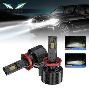 200w הוביל אור פנס קנבוס מפענח כפול נחושת צינור ערפל נורות עם מאוורר אוטומטי - Product Image 1