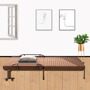 2020热销卧室家具金属床单壁沙发床折叠椅床 - Product Image 3