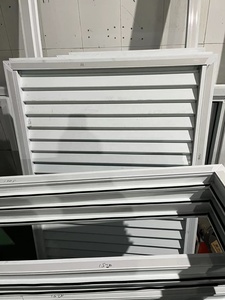 Ventanas de persiana de PVC de estilo moderno, artículo popular de China, Red de pantalla de acero inoxidable, ventana UPVC, marco de acero deslizante Horizontal - Product Image 4
