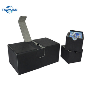 Taoyuan handmade tông trường hợp, PU da từ đóng cửa chỉ huy lưu trữ hộp ma thuật thẻ bảo vệ - Product Image 4