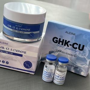 Poudre de peptide de cuivre GHK-Cu ZS Private Logo, pure, de qualité cosmétique, booster de beauté GHK-Cu, renouvellement du collagène et crème anti-âge Exo - Product Image 2