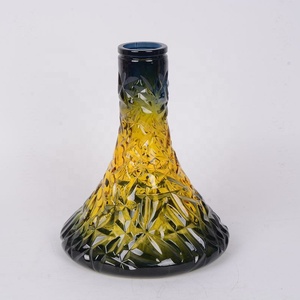 Vase de narguilés colorés accessoire de haute qualité <span class=keywords><strong>bouteille</strong></span> Chicha grande taille verre <span class=keywords><strong>Shesha</strong></span> Top vente - Product Image 4