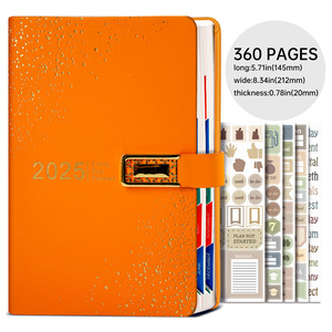 <span class=keywords><strong>2025</strong></span> Nhật Ký Mới Hàng Ngày Hàng Năm Kế Hoạch Da Máy Tính Xách Tay Thiết Lập Với Nhãn Dán Trong Tiếng Tây Ban Nha Và Tiếng Anh Cho Giáo Viên Văn Phòng Kinh Doanh - Product Image 6