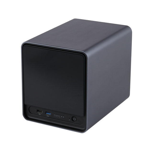 Qotom Server NAS Q31051DS 4* I225-V B3 2.5G Lan 10th Gen Comet Lake i5 10210U NAS Support 4 HDD and 2 SSD