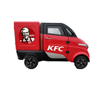 Mini voitures électriques certifié ce 2022, nouveau Design, puissant Mini-voitures électriques, camion de livraison, hotdog, 4 roues