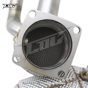 Tubo de escape Boska con catalizador para <span class=keywords><strong>Porsche</strong></span> 911 <span class=keywords><strong>991</strong></span>/<span class=keywords><strong>991</strong></span>.2 Carrera 3,0 + actualización tubos de escape de alta calidad - Product Image 4