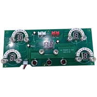 Placa de Cocina de Cerámica de 5 Zonas OEM ODM Personalizada, PCBA ML-PR6033TE-A1, Tecnología sin Plomo Tailian, 5 Quemadores, RoHS ISO9001, para el Hogar