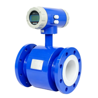 Débitmètre électromagnétique intelligent NYLD100, prix direct usine, RS485 4-20mA, pour acides forts, précision 0,5 %