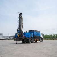 Foreuse de puits d'eau intégrée sur camion haute performance, compatible avec les commandes en gros