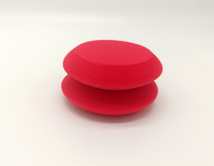 4inch Dia Đen UFO hình dạng bọt sáp <span class=keywords><strong>Applicator</strong></span> Pad 100mm tay waxing bọt chăm sóc xe Sponge <span class=keywords><strong>Applicator</strong></span> - Product Image 4