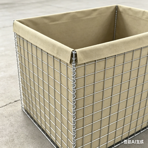 Barrière défensive de type <span class=keywords><strong>Hesco</strong></span>, mur de bastion galvanisé pour la sécurité périmétrique et la protection contre les explosions - Product Image 5
