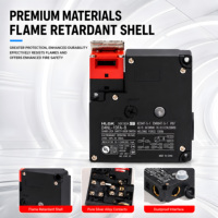 D4NL-2GFA-B 4DFA CFG AFA 2EFG HFG 1FFA GFG-4 Serrure électromagnétique, interrupteur de porte de sécurité, modes de déverrouillage doubles, clé gratuite incluse