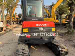 รถขุดขนาดเล็กอเนกประสงค์ U55 น้ำหนัก 5.57 ตัน ผลิตในจีน ใช้เครื่องยนต์ Kubota U55 มีจำหน่าย - Product Image 4