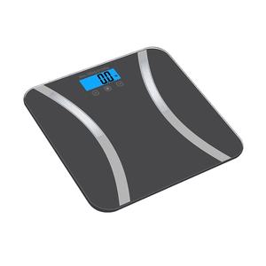 ميزان جديد لقياس الوزن ونسبة الدهون والماء في الجسم بشاشة LCD بيضاء للاستخدام الداخلي في غرفة المعيشة - Product Image 3