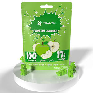 Gummies Naturels à la Pêche Hyperprotéinés avec 17g d'Isolat de Protéine de Lactosérum pour le Développement Musculaire - Product Image 3