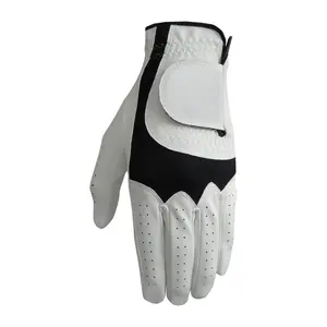 Gants de Golf doux et confortables, en cuir Cabretta, imperméables, lavables en cuir de vache, adaptés aux hommes d'indonie