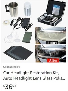 Vente chaude <span class=keywords><strong>Kit</strong></span> de <span class=keywords><strong>nettoyage</strong></span> de phares Groupe de réparation Nettoyeur de phares Réparation d'entretien de voiture - Product Image 2