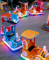 Train sans rail à piles QunQun Youle pour enfants, en métal et plastique, pour les 3-12 ans, équipement de divertissement intérieur/extérieur, capacité 100-500 kg, 12 personnes