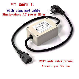 Filtre de puissance CA monophasé 500W 220V anti-interférence pour purification audio avec prise et câble MT-500W-L - Product Image 2