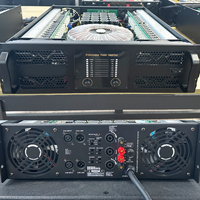 Amplificateur de puissance de classe H OEM/ODM d'usine, 2 canaux, 1800W, transformateur toroïdal, sortie stable pour système audio de scène et de tournée