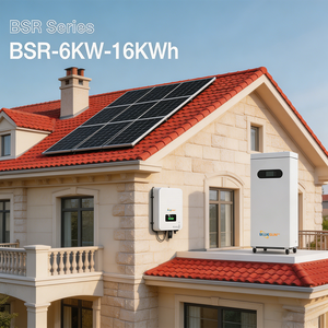 Sistema Solar Completo a Buen Precio, 5KW 6KW 10KW <span class=keywords><strong>12KW</strong></span> 16KW 20KW, Sistema Solar Híbrido para Uso Residencial - Product Image 5