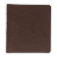 Organiseur de documents de bureau en cuir PU format A4 avec logo personnalisé, classeur à 3 anneaux, porte-documents