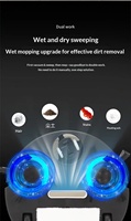 Aspirateur robot OEM 8018 automatique 3-en-1 pour le nettoyage des sols, ultra-silencieux 50 dB, filtre HEPA USB, pour la maison 70-90