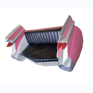 1960 Kursi Industri Merah Muda Amerika Retro Restoran <span class=keywords><strong>Sofa</strong></span> Mobil Kursi Empuk <span class=keywords><strong>Sofa</strong></span> untuk Dijual - Product Image 2