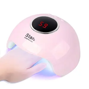 Популярная портативная УФ-лампа для сушки гель-лака с ЖК-дисплеем, мини-Сушилка для ногтей для маникюра