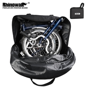 Sac de transport pliable pour vélo Rhinowalk 14-16, sac de transport portable pour vélo, pour les voyages en avion, pour le cyclisme et le rangement - Product Image 1