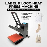 Presse à chaud mini 10x10 12x12 15x15 20x20cm pour l'impression de logos sur col de T-shirt, imprimante par sublimation, vente en gros