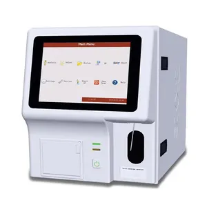 ラボ医療機器全自動血液検査機病院クリニック用自動ポータブル3部血液検査血液分析装置