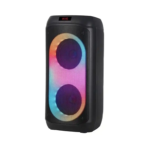 Altavoz dual de fiesta de 8 pulgadas, altavoces EQ portátiles inalámbricos BT grandes para exteriores, sistema de audio, sonido <span class=keywords><strong>partybox</strong></span> <span class=keywords><strong>1000</strong></span> - Product Image 2