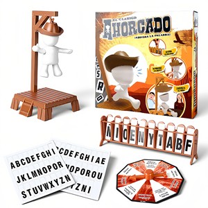 <span class=keywords><strong>Jeu</strong></span> <span class=keywords><strong>de</strong></span> société éducatif magnétique Hangman pour enfants, en papier et plastique, <span class=keywords><strong>jeu</strong></span> <span class=keywords><strong>de</strong></span> table interactif parent-enfant pour les 2-4 ans - Product Image 5