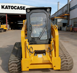 FREE SHIPPING China KATOCASE 5ton EPA Weichai Engine 103000W 0.75m&sup3; Bucket Crawler <strong>Mini</strong> Skid Steer <strong>Loader</strong> Short Turning Radius. - Product Image 2
