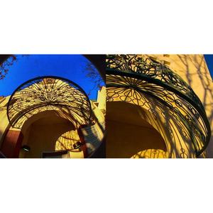 Im Freien Baldachin Schmiedeeisen Markise Elektro fahrrad Regen Markise Glas Eingang Vordächer Tür Markise - Product Image 2