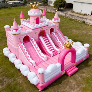 Nảy trẻ em trẻ em Đồ chơi lớn ngoài trời thiết bị giải trí nhà bị trả lại bouncy <span class=keywords><strong>Inflatable</strong></span> Trampoline lâu đài cho các bên - Product Image 5