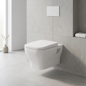 WC suspendu en céramique, cuvette de toilette murale, cuvette de toilette suspendue, sanitaires de salle de bain, design européen - Product Image 3
